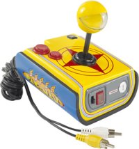 Pac-Man Video game Joystick, padrão de jogo dos desenhos animados