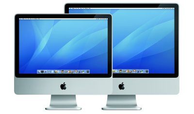 Novos iMac - Cortesia da Apple