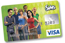 Sims Visa Card