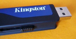 Kingston DataTraveler HyperX 4 GB - detalhe do conector USB