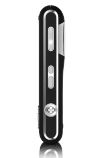 Sony Ericsson C905: de lado, parece uma câmera digital