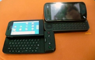 HTC Android G1 e N97 abertos