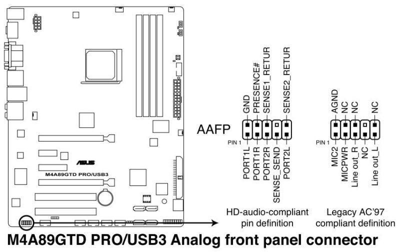 Asus h110m r схема подключения