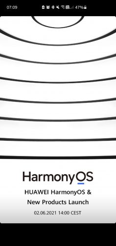 Huawei deu a data para lançar o Harmony: 02 de junho