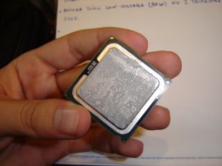 Um processador Intel Xeon 5300 quad-core